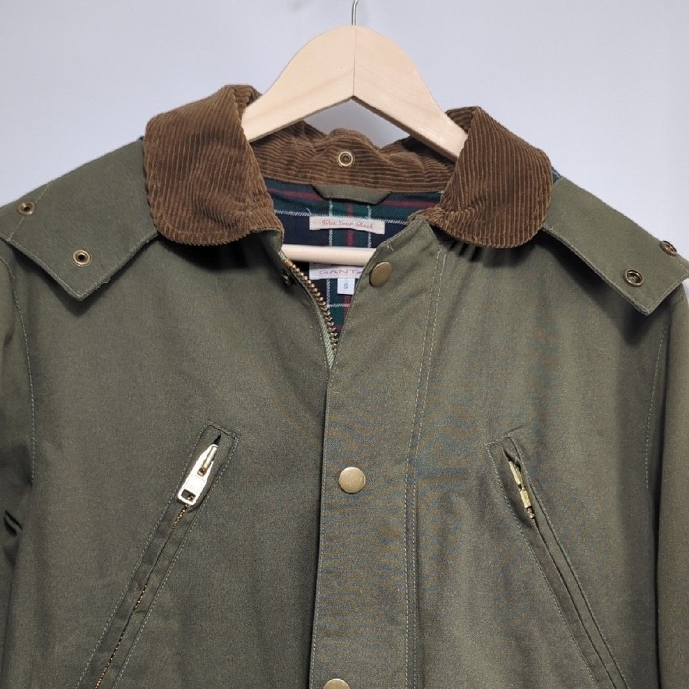Revolve Man Gant Rugger Wax Your Back Jacket‎ Men's Small RARE HTF Field Green - Picture 5 of 16
